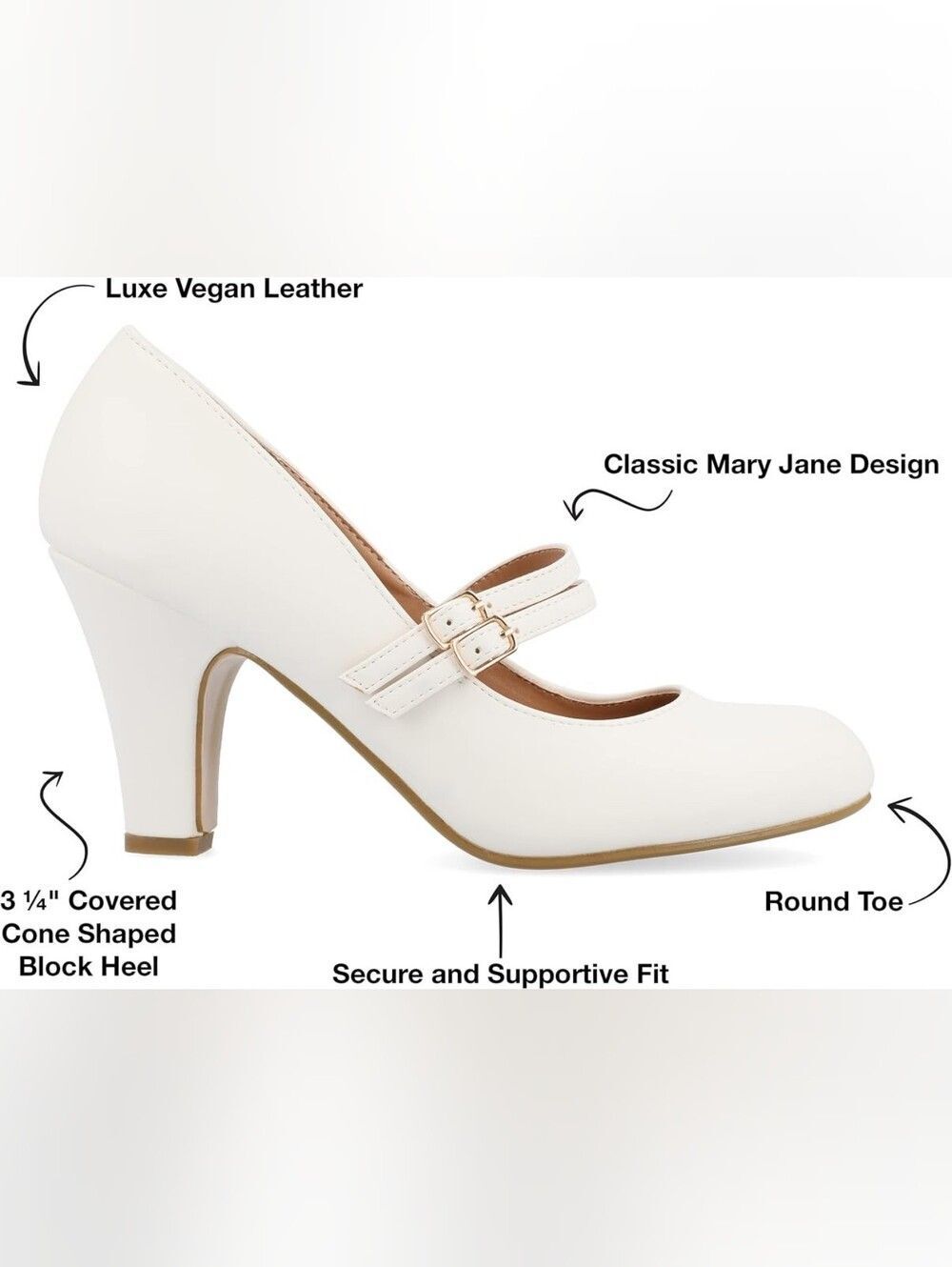 (D-4819) Journee Collection Windy Pump Sz 11WD
